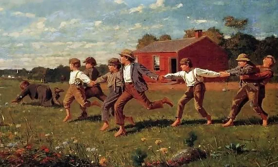 Winslow Homer - Snap the Whip