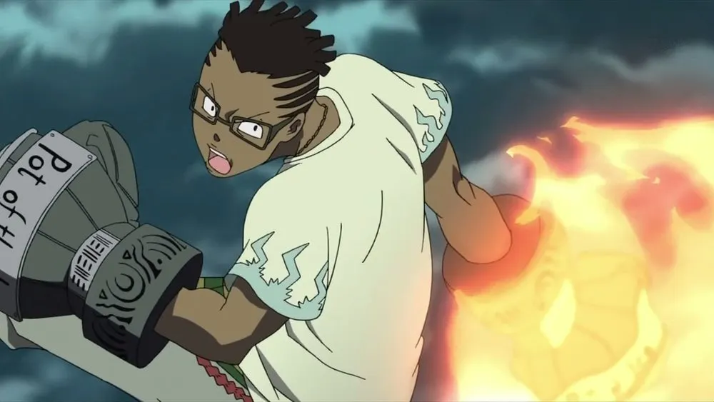 Hot-Headed male black anime characters